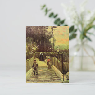 Cartão Postal Van Gogh - Traçado em Montmarte