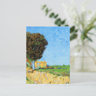 Cartão Postal Van Gogh - Uma Estrada perto de Arles,