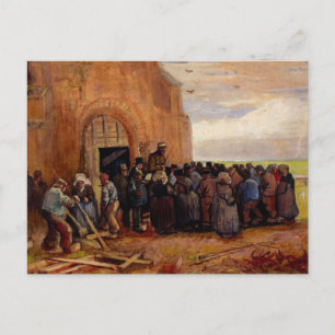 Cartão Postal Van Gogh, Venda de Sucatas de Edifício, Vintage B
