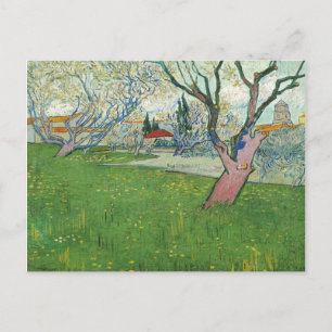 Cartão Postal Van Gogh Vista de Arles, Árvores em Flor (F515)