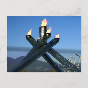 Cartão Postal Vancouver BC Canadá 2010