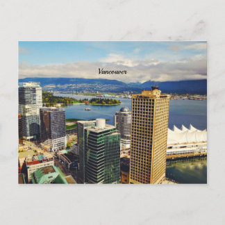 Cartão Postal Vancouver, BC Cityscape