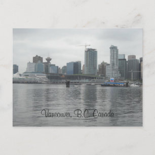 Cartão Postal Vancouver, C.B. Canadá