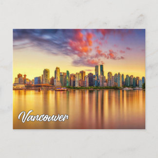 Cartão Postal Vancouver, Colúmbia Britânica, Canadá