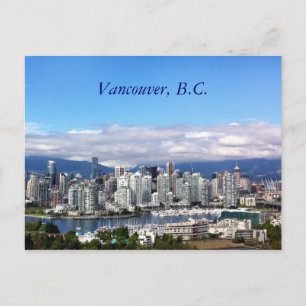 Cartão Postal Vancouver Skyline