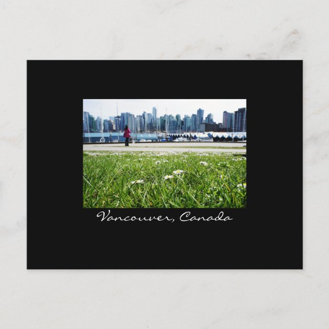Cartão Postal Vancouver Stanley Park (Frente)