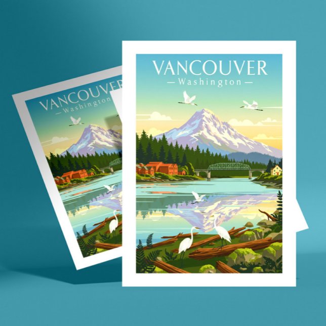 Cartão Postal Vancouver Washington Antigo (Criador carregado)