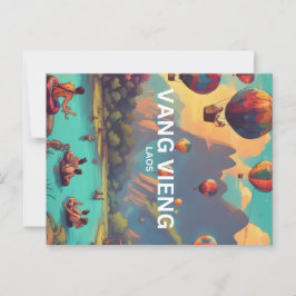 Cartão postal Vang Vieng