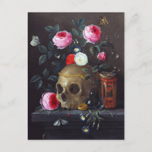 Cartão Postal Vanitas Ainda, Jan van Kessel, o Velho