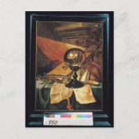 Vanitas com uma bola de cristal