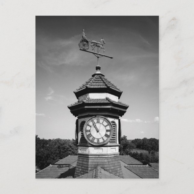 Cartão Postal Vano meteorológico e Torre de Relógio (Frente)