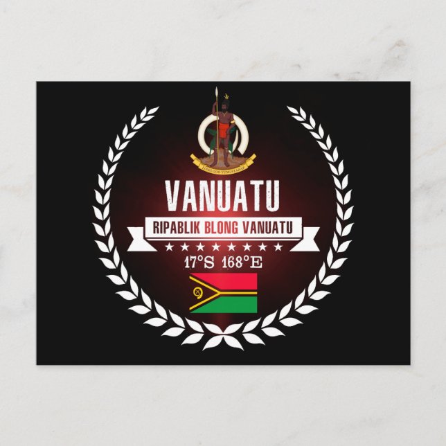 Cartão Postal Vanuatu (Frente)