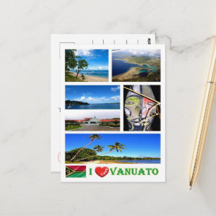 Cartão Postal Vanuatu - Eu Amo -