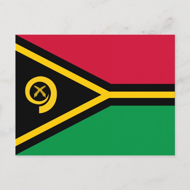 Cartão Postal Vanuatu Flag (Frente)