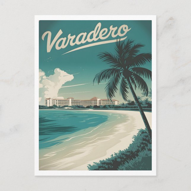Cartão Postal Varadero Vintage (Frente)
