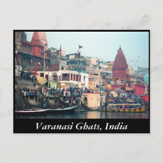 Cartão postal Varanasi Ghats