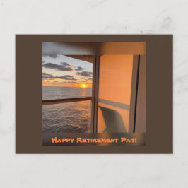 Cartão Postal Varanda de Cruzeiro ao Pôr do Sol