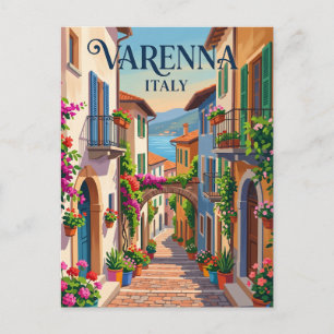 Cartão Postal Varenna Itália