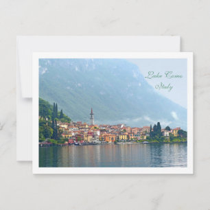 Cartão Postal Varenna, Lago Como, Itália