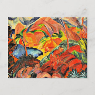 Cartão Postal Variação após Gauguin, pintura de Victor Palmov