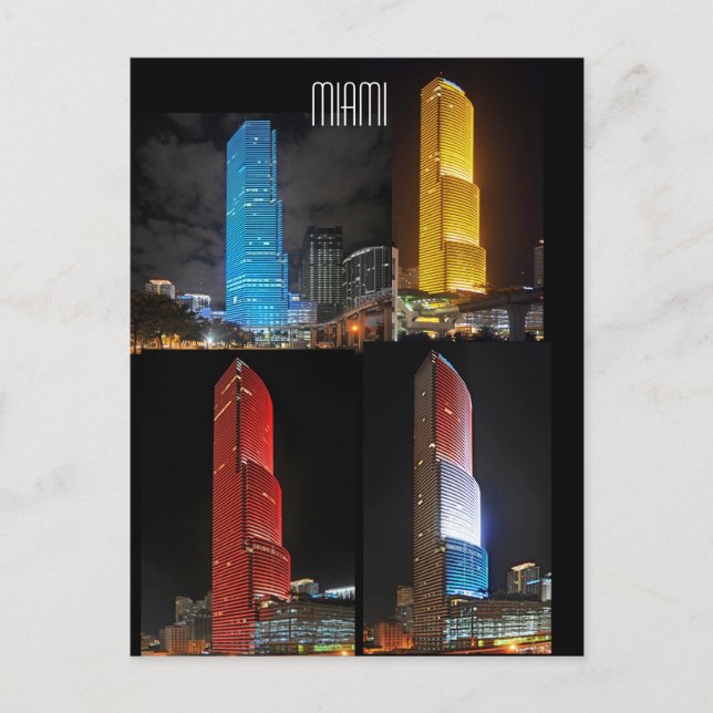 Cartão Postal Variações sobre um tema: Torre Miami (Frente)