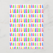 Várias Cores das Árvores de Natal do meio século