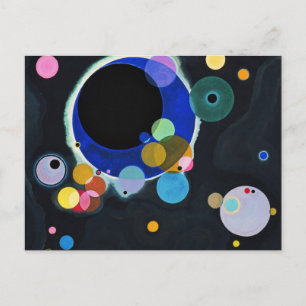 Cartão Postal Vários Círculos