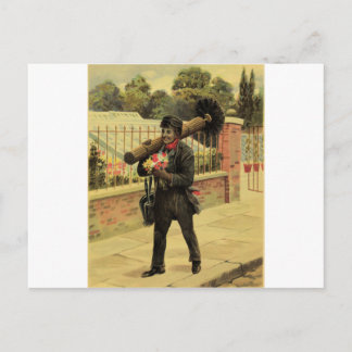 Cartão Postal Varreduras de chaminé