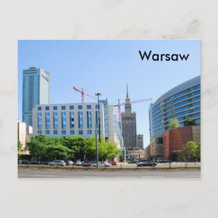Cartão Postal Varsóvia
