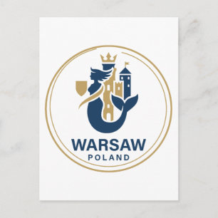 Cartão Postal Varsóvia Polônia Europa