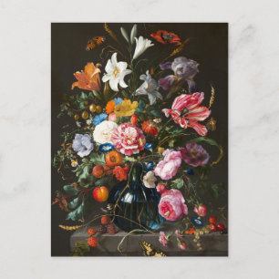 Cartão Postal Vase das Flores   Jan Davidsz de Heem