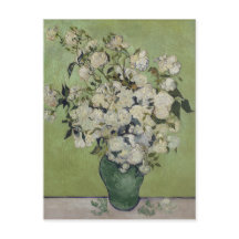 Vase de Rosas por Vincent Van Gogh