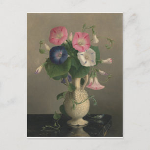 Cartão postal Vase of Morning Glories