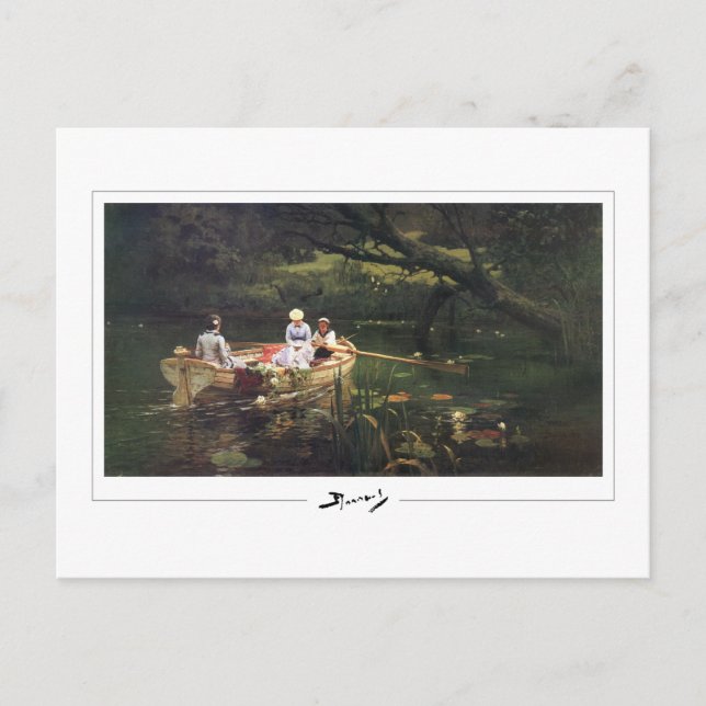 Cartão Postal Vasily Polenov #146 - Cartão-postal de arte (Frente)