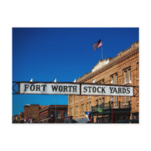 Vazio Fort Worth Stockyards Texas Historic Cowtown
