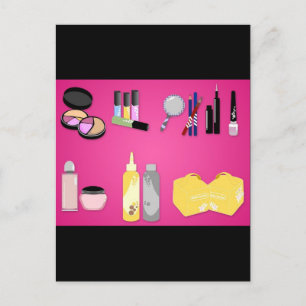 Cartão Postal vectorvaco_makeup_set_09102801_large