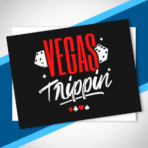 Cartão Postal Vegas Girls Trip - Vegas Birthday - Vegas Vacation