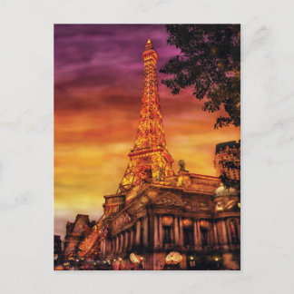 Cartão Postal Vegas - Paris - O Hotel Paris