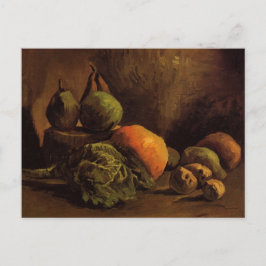 Cartão Postal Vegetais e Frutas de Vincent van Gogh