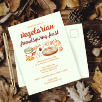 VEGETARIANO Sagaz de Ação de Graças