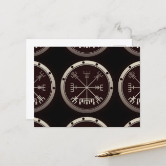 Cartão Postal Vegvisir Compass