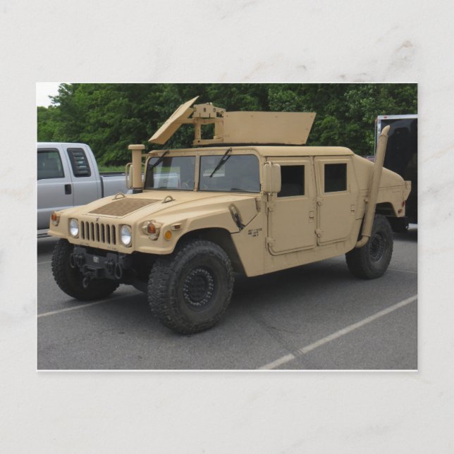 Cartão Postal Veículo Militar (Frente)