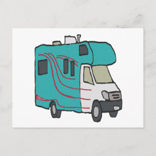 Cartão Postal Veículo Recreativo RV