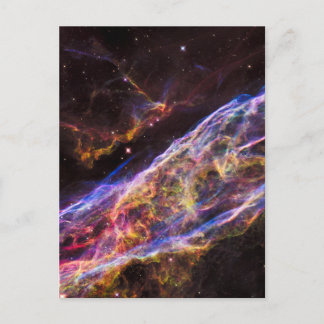 Cartão Postal Veil Nebula Supernova Remanescente Wallet Telefôni