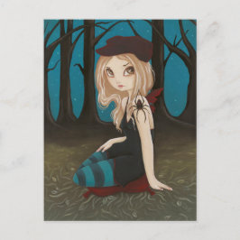 Cartão Postal Veio uma aranha - cartão-postal