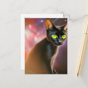 Cartão Postal Vejam esses Olhos tão Verdes que eu posso olhar po