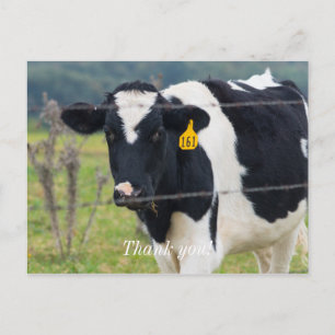 Cartão Postal Vejo Você Obrigado Cartaz