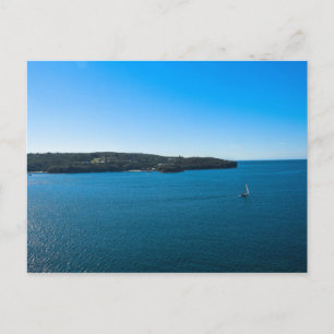 Cartão Postal Vela afastado