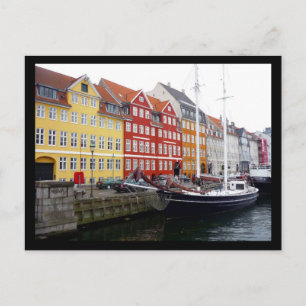 Cartão Postal vela de nyhavn