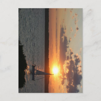 Cartão Postal Vela Sunkised